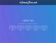Tablet Screenshot of igreatsex.net